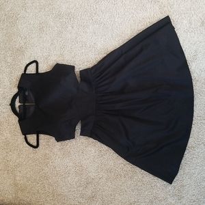 Black Dress With Open Sides
